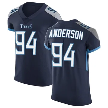 Men's Abdullah Anderson Tennessee Titans Nike Elite Vapor Untouchable Jersey - Navy