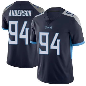 Men's Abdullah Anderson Tennessee Titans Nike Limited Vapor Untouchable Jersey - Navy