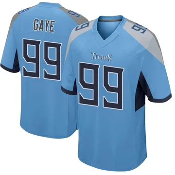 Men's Ali Gaye Tennessee Titans Nike Game Jersey - Light Blue