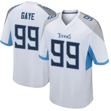 Men's Ali Gaye Tennessee Titans Nike Game Jersey - White