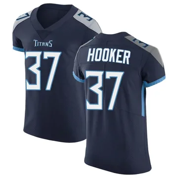 Men's Amani Hooker Tennessee Titans Nike Elite Vapor Untouchable Jersey - Navy