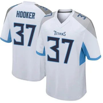 Men's Amani Hooker Tennessee Titans Nike Game Jersey - White