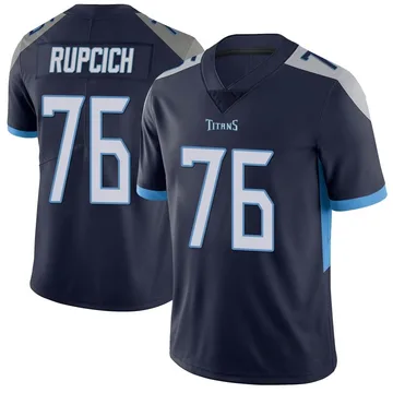 Men's Andrew Rupcich Tennessee Titans Nike Limited Vapor Untouchable Jersey - Navy