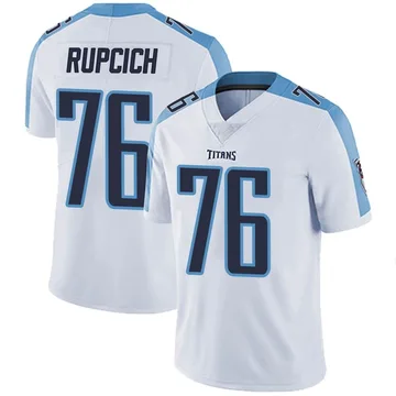 Men's Andrew Rupcich Tennessee Titans Nike Limited Vapor Untouchable Jersey - White