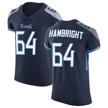 Men's Arlington Hambright Tennessee Titans Nike Elite Vapor Untouchable Jersey - Navy