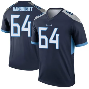 Men's Arlington Hambright Tennessee Titans Nike Legend Jersey - Navy