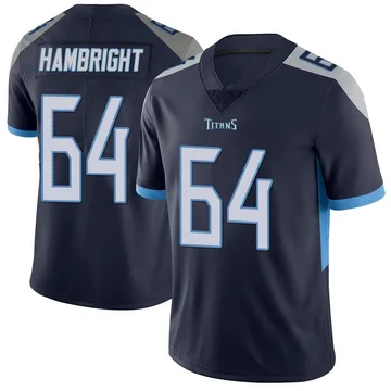 Men's Arlington Hambright Tennessee Titans Nike Limited Vapor Untouchable Jersey - Navy