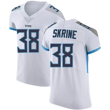 Men's Buster Skrine Tennessee Titans Nike Elite Vapor Untouchable Jersey - White