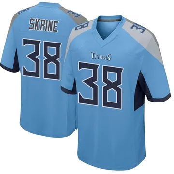 Men's Buster Skrine Tennessee Titans Nike Game Jersey - Light Blue