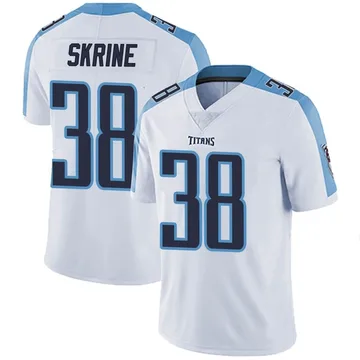 Men's Buster Skrine Tennessee Titans Nike Limited Vapor Untouchable Jersey - White