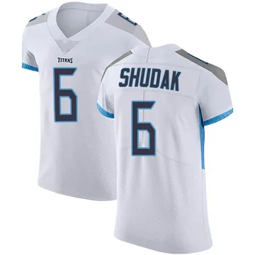 Men's Caleb Shudak Tennessee Titans Nike Elite Vapor Untouchable Jersey - White