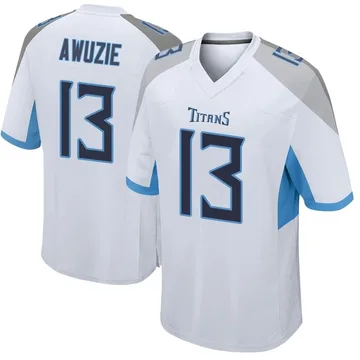 Men's Chidobe Awuzie Tennessee Titans Nike Game Jersey - White