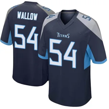 Men's Garret Wallow Tennessee Titans Nike Game Jersey - Navy