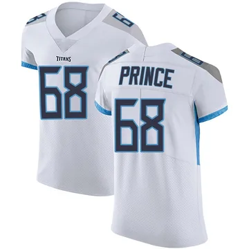 Men's Isaiah Prince Tennessee Titans Nike Elite Vapor Untouchable Jersey - White