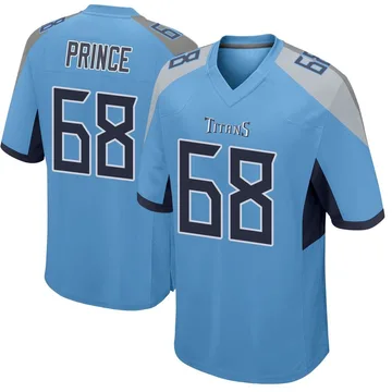 Men's Isaiah Prince Tennessee Titans Nike Game Jersey - Light Blue