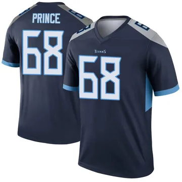 Men's Isaiah Prince Tennessee Titans Nike Legend Jersey - Navy