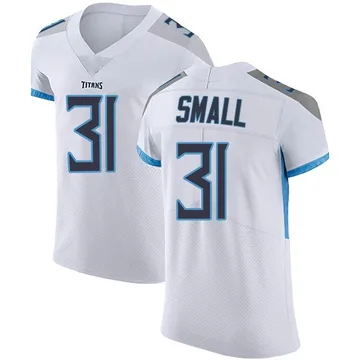 Men's Jabari Small Tennessee Titans Nike Elite Vapor Untouchable Jersey - White