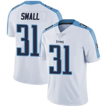 Men's Jabari Small Tennessee Titans Nike Limited Vapor Untouchable Jersey - White