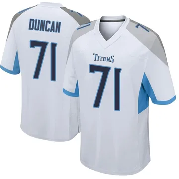 Men's Jaelyn Duncan Tennessee Titans Nike Game Jersey - White