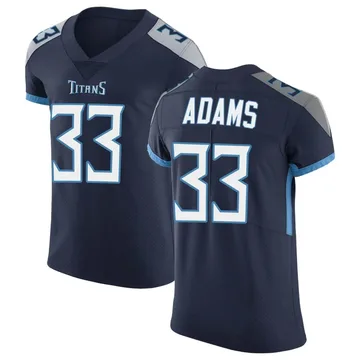 Men's Jamal Adams Tennessee Titans Nike Elite Vapor Untouchable Jersey - Navy