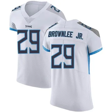 Men's Jarvis Brownlee Jr. Tennessee Titans Nike Elite Vapor Untouchable Jersey - White