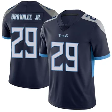 Men's Jarvis Brownlee Jr. Tennessee Titans Nike Limited Vapor Untouchable Jersey - Navy