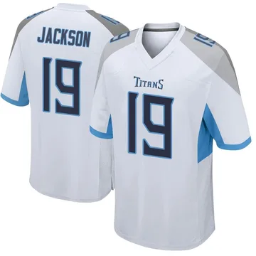 Men's Jha'Quan Jackson Tennessee Titans Nike Game Jersey - White