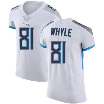 Men's Josh Whyle Tennessee Titans Nike Elite Vapor Untouchable Jersey - White