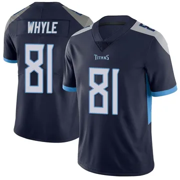 Men's Josh Whyle Tennessee Titans Nike Limited Vapor Untouchable Jersey - Navy