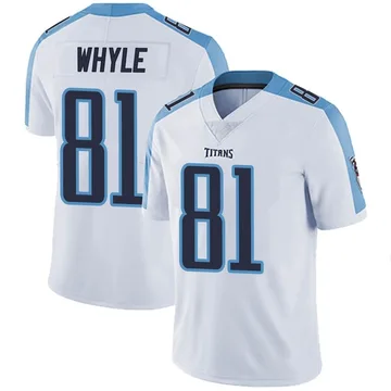 Men's Josh Whyle Tennessee Titans Nike Limited Vapor Untouchable Jersey - White