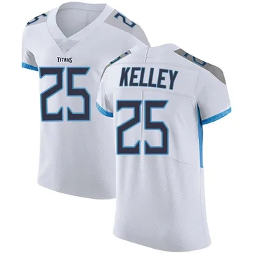 Men's Joshua Kelley Tennessee Titans Nike Elite Vapor Untouchable Jersey - White