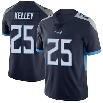 Men's Joshua Kelley Tennessee Titans Nike Limited Vapor Untouchable Jersey - Navy