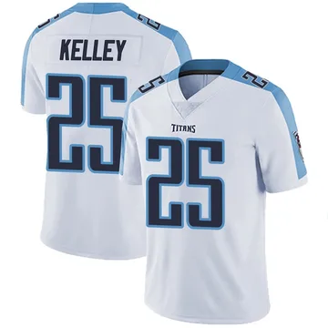 Men's Joshua Kelley Tennessee Titans Nike Limited Vapor Untouchable Jersey - White