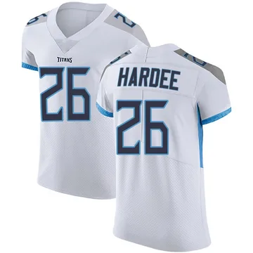 Men's Justin Hardee Sr. Tennessee Titans Nike Elite Vapor Untouchable Jersey - White