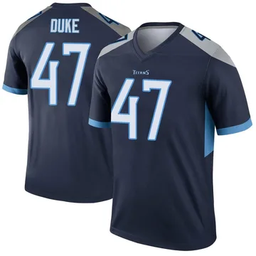 Men's Khalid Duke Tennessee Titans Nike Legend Jersey - Navy