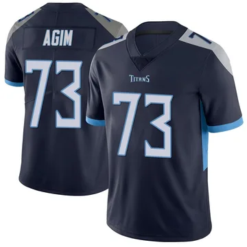 Men's McTelvin Agim Tennessee Titans Nike Limited Vapor Untouchable Jersey - Navy