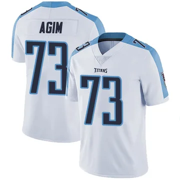 Men's McTelvin Agim Tennessee Titans Nike Limited Vapor Untouchable Jersey - White