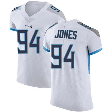 Men's Mikel Jones Tennessee Titans Nike Elite Vapor Untouchable Jersey - White