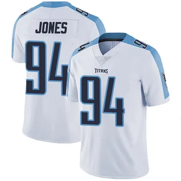 Men's Mikel Jones Tennessee Titans Nike Limited Vapor Untouchable Jersey - White