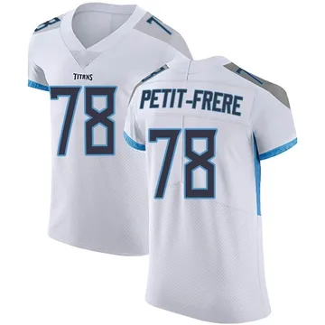 Men's Nicholas Petit-Frere Tennessee Titans Nike Elite Vapor Untouchable Jersey - White