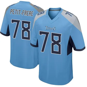 Men's Nicholas Petit-Frere Tennessee Titans Nike Game Jersey - Light Blue