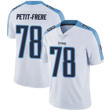 Men's Nicholas Petit-Frere Tennessee Titans Nike Limited Vapor Untouchable Jersey - White