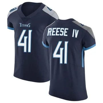 Men's Otis Reese IV Tennessee Titans Nike Elite Vapor Untouchable Jersey - Navy