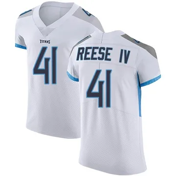 Men's Otis Reese IV Tennessee Titans Nike Elite Vapor Untouchable Jersey - White