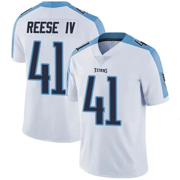 Men's Otis Reese IV Tennessee Titans Nike Limited Vapor Untouchable Jersey - White