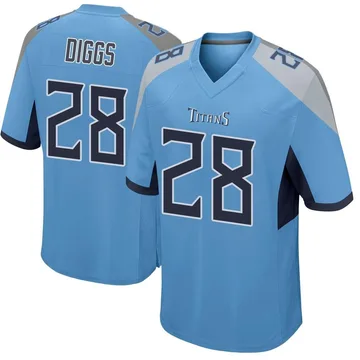 Men's Quandre Diggs Tennessee Titans Nike Game Jersey - Light Blue