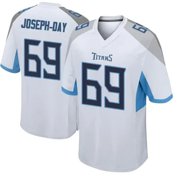 Men's Sebastian Joseph-Day Tennessee Titans Nike Game Jersey - White