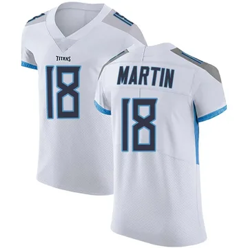 Men's Tay Martin Tennessee Titans Nike Elite Vapor Untouchable Jersey - White