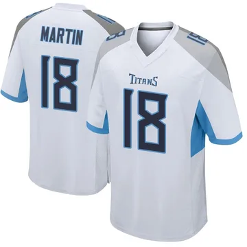 Men's Tay Martin Tennessee Titans Nike Game Jersey - White