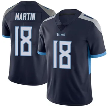 Men's Tay Martin Tennessee Titans Nike Limited Vapor Untouchable Jersey - Navy